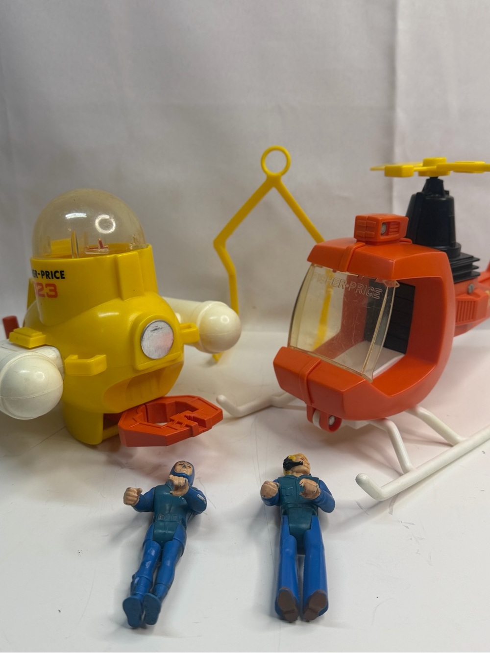 Vintage Fisher-Price Adventure People #323 Sea Rescue Set